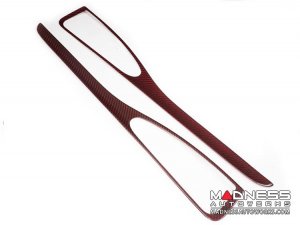 Alfa Romeo Stelvio Complete Interior Trim Kit - Red Carbon Fiber Alfa Romeo Stelvio Complete Interior Trim Kit - Red Carbon Fiber